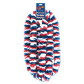 Patriotic Soft Twist Poly Leis